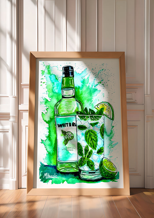 Print/Poster "Splash of Mojito"