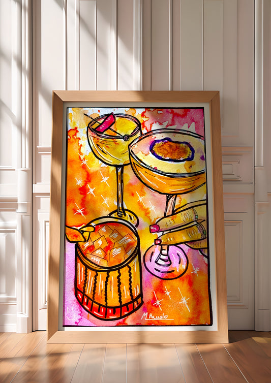 Print/Poster "Girls night out"