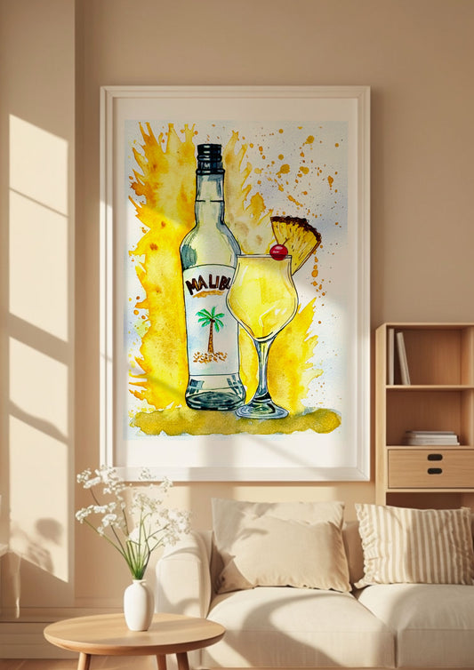 Print/ Poster "Pina colada"