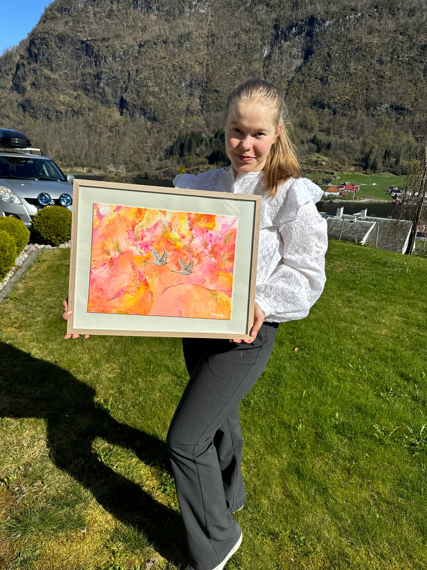 "Svanene flyr mot våren"